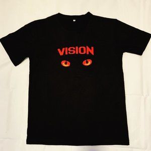 Black/red Vn-Vision T shirt
